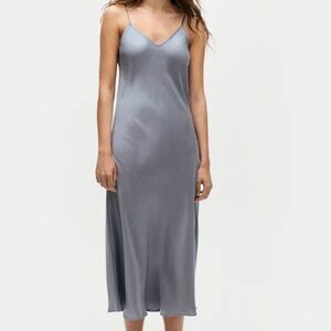 Silk Laundry Slip Dress
